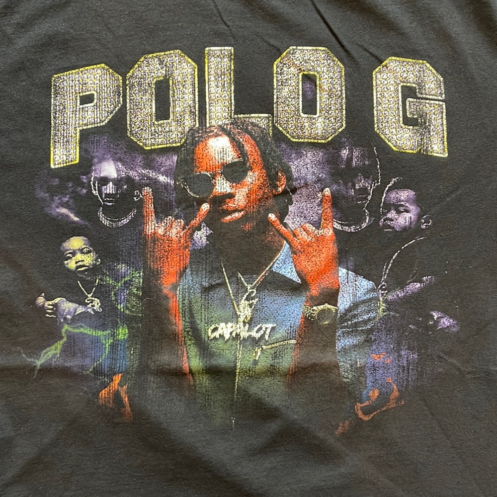 Polo G rap tee / size XL
